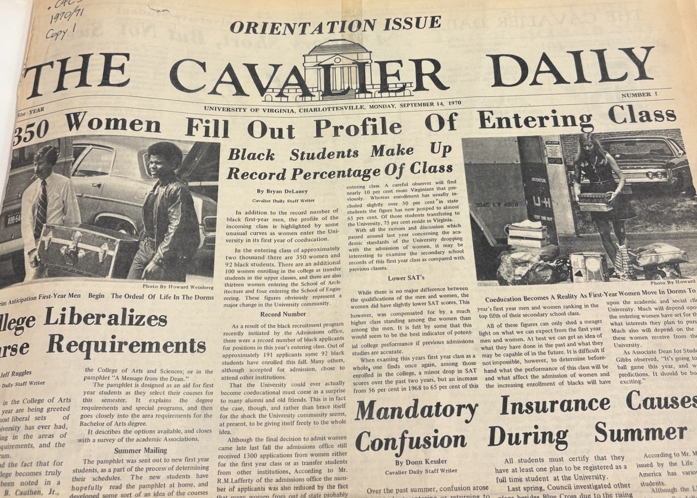 History of African Americans at UVA